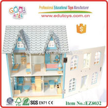 Wooden Doll House For Kids